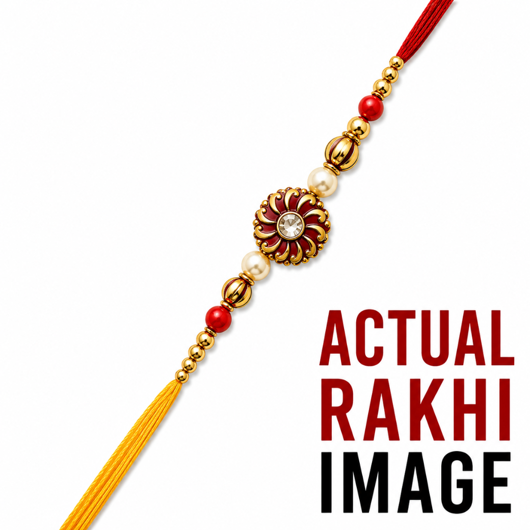 Rudraksha Premium Rakhi Combo Set