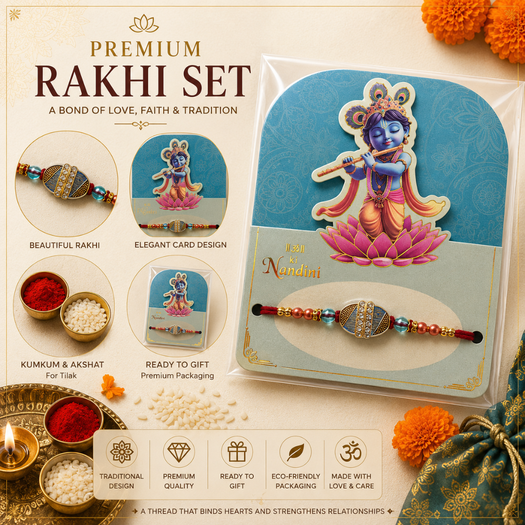 Krishna Nandini Premium Rakhi