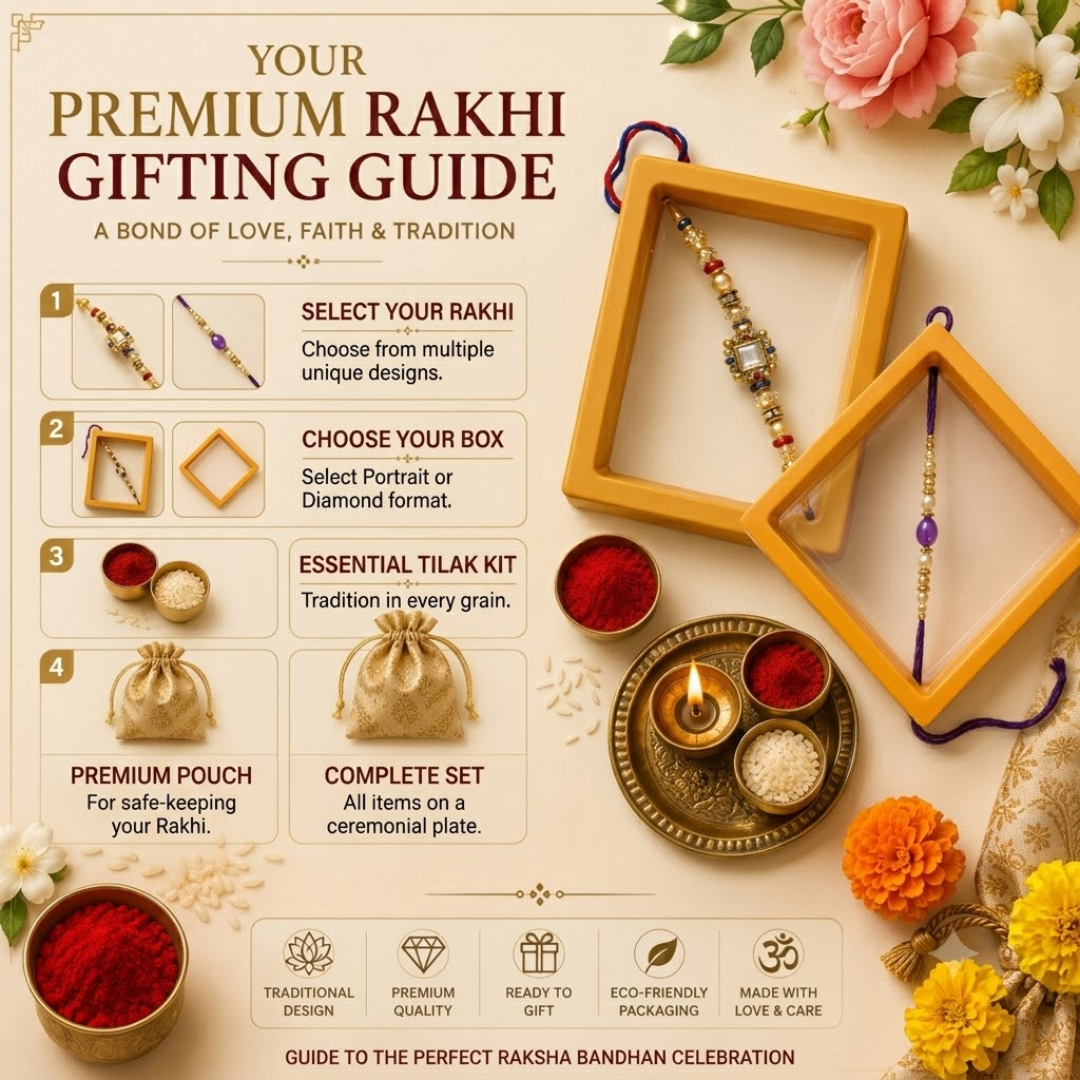 Premium Rakhi Gifting Combo Set